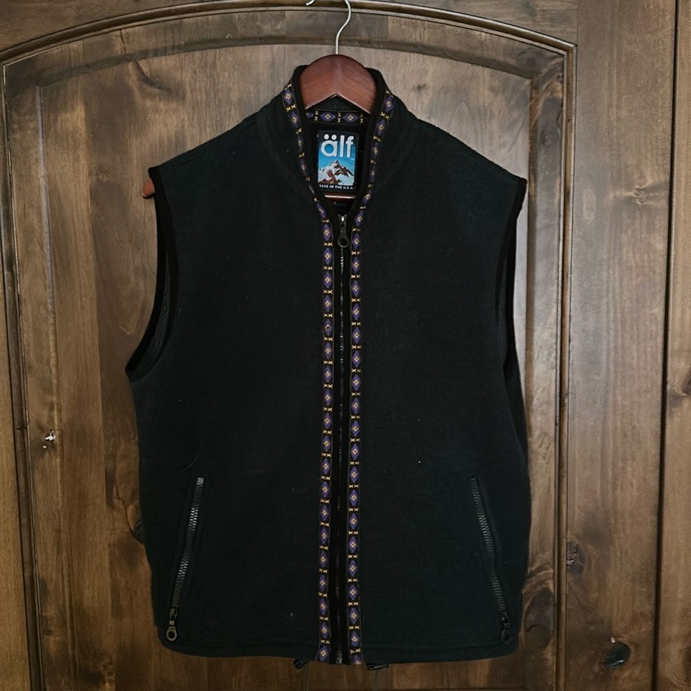 Vintage Alf -Now Kuhl made in the United States mid length vest size Large